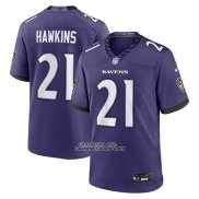 Camiseta NFL Game Baltimore Ravens Jaylinn Hawkins Violeta