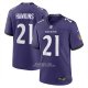Camiseta NFL Game Baltimore Ravens Jaylinn Hawkins Violeta