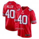 Camiseta NFL Game Buffalo Bills Von Miller Alterno Rojo