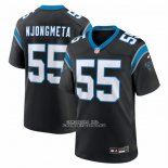 Camiseta NFL Game Carolina Panthers Maema Njongmeta Negro