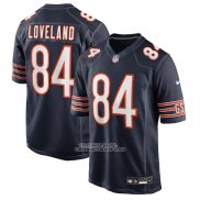 Camiseta NFL Game Chicago Bears Colston Loveland 2025 NFL Draft First Round Pick Negro