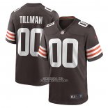 Camiseta NFL Game Cleveland Browns Cedric Tillman 2023 NFL Draft Pick Marron