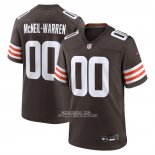 Camiseta NFL Game Cleveland Browns Emmanuel McNeil Warren Marron Camiseta NFL Game Cleveland Browns Emmanuel McNeil Warren Marron