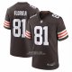 Camiseta NFL Game Cleveland Browns Luke Floriea Marron