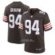 Camiseta NFL Game Cleveland Browns Mason Graham 2025 Marron