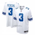 Camiseta NFL Game Dallas Cowboys George Pickens Blanco