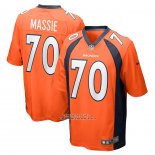 Camiseta NFL Game Denver Broncos Bobby Massie Naranja