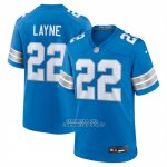 Camiseta NFL Game Detroit Lions Bobby Layne Retired Azul1