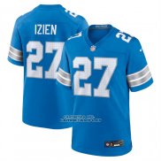 Camiseta NFL Game Detroit Lions Christian Izien Azul
