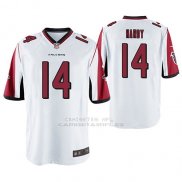 Camiseta NFL Game Hombre Atlanta Falcons Justin Hardy Blanco