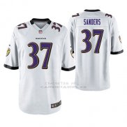 Camiseta NFL Game Hombre Baltimore Ravens Deion Sanders Blanco