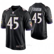 Camiseta NFL Game Hombre Baltimore Ravens Jaylon Ferguson Negro