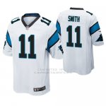 Camiseta NFL Game Hombre Carolina Panthers Torrey Smith Blanco