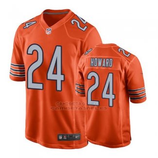 Camiseta NFL Game Hombre Chicago Bears Jordan Howard Naranja Alternate