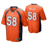 Camiseta NFL Game Hombre Denver Broncos Von Miller Naranja