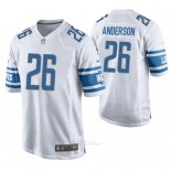 Camiseta NFL Game Hombre Detroit Lions C.j. Anderson Blanco