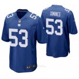 Camiseta NFL Game Hombre New York Giants Oshane Ximines Azul