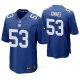 Camiseta NFL Game Hombre New York Giants Oshane Ximines Azul
