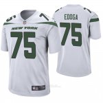 Camiseta NFL Game Hombre New York Jets Chuma Edoga Blanco
