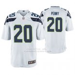 Camiseta NFL Game Hombre Seattle Seahawks Rashaad Penny Blanco