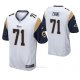 Camiseta NFL Game Hombre St Louis Rams Bobby Evans Blanco