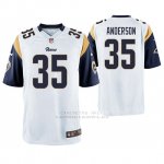 Camiseta NFL Game Hombre St Louis Rams C.j. Anderson Blanco