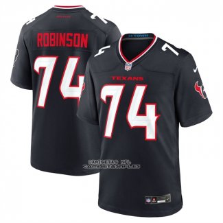 Camiseta NFL Game Houston Texans Cam Robinson Negro