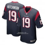 Camiseta NFL Game Houston Texans Xavier Hutchinson Azul