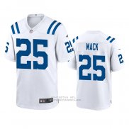 Camiseta NFL Game Indianapolis Colts 25 Marlon Mack Blanco