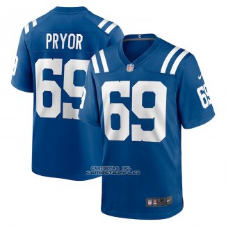 Camiseta NFL Game Indianapolis Colts Matt Pryor Azul