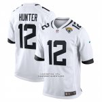 Camiseta NFL Game Jacksonville Jaguars Travis Hunter 2025 NFL Draft Blanco