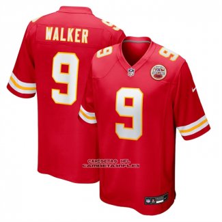Camiseta NFL Game Kansas City Chiefs Kenneth Walker III Rojo