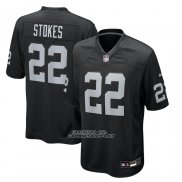 Camiseta NFL Game Las Vegas Raiders Eric Stokes Negro