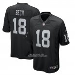 Camiseta NFL Game Las Vegas Raiders Jack Bech Negro