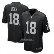 Camiseta NFL Game Las Vegas Raiders Jack Bech Negro