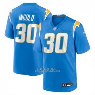 Camiseta NFL Game Los Angeles Chargers Alec Ingold Azul