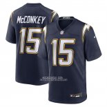 Camiseta NFL Game Los Angeles Chargers Ladd McConkey Alterno Super Chargers Azul