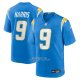 Camiseta NFL Game Los Angeles Chargers Tre Harris Azul