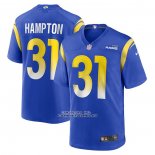 Camiseta NFL Game Los Angeles Rams Nick Hampton Primera Azul