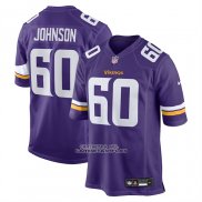 Camiseta NFL Game Minnesota Vikings Marcellus Johnson Violeta