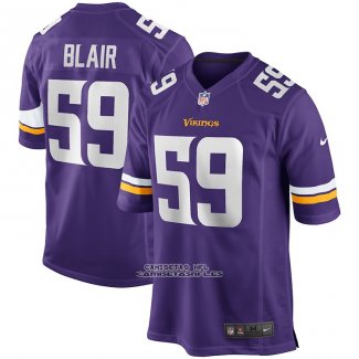 Camiseta NFL Game Minnesota Vikings Matt Blair Retired Violeta