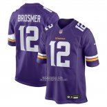 Camiseta NFL Game Minnesota Vikings Max Brosmer Violeta Camiseta NFL Game Minnesota Vikings Max Brosmer Violeta