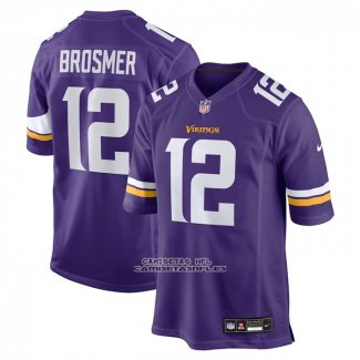 Camiseta NFL Game Minnesota Vikings Max Brosmer Violeta
