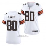 Camiseta NFL Game Mujer Chicago Bears Jarvis Landry Blanco