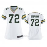 Camiseta NFL Game Mujer Green Bay Packers Simon Stepaniak Blanco