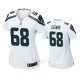 Camiseta NFL Game Mujer Seattle Seahawks Damien Lewis Blanco