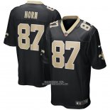 Camiseta NFL Game New Orleans Saints Joe Horn Retired Negro