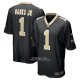 Camiseta NFL Game New Orleans Saints Kelvin Banks Jr 2025 NFL Draft Negro