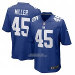 Camiseta NFL Game New York Giants Dre Miller Primera Azul
