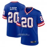 Camiseta NFL Game New York Giants Julian Love Classic Azul